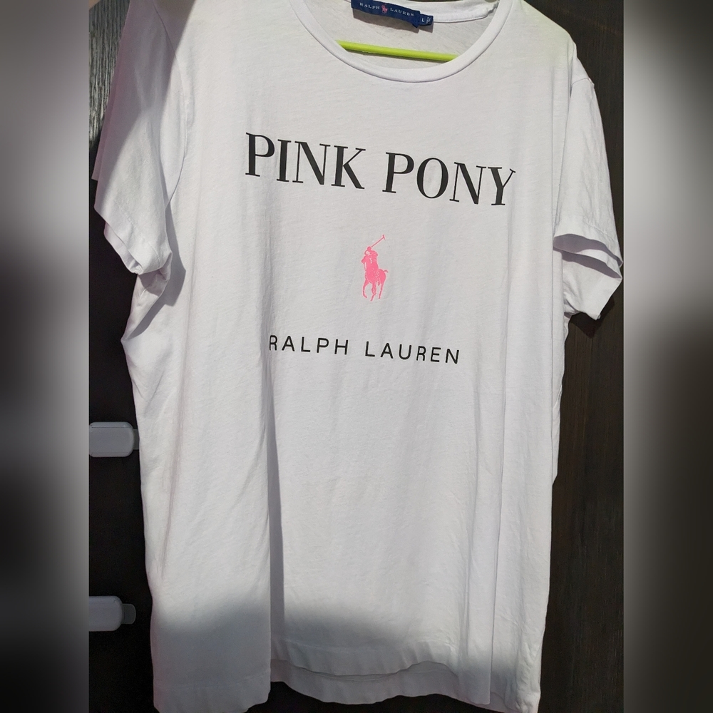 Pink Pony Ralph Lauren Tee